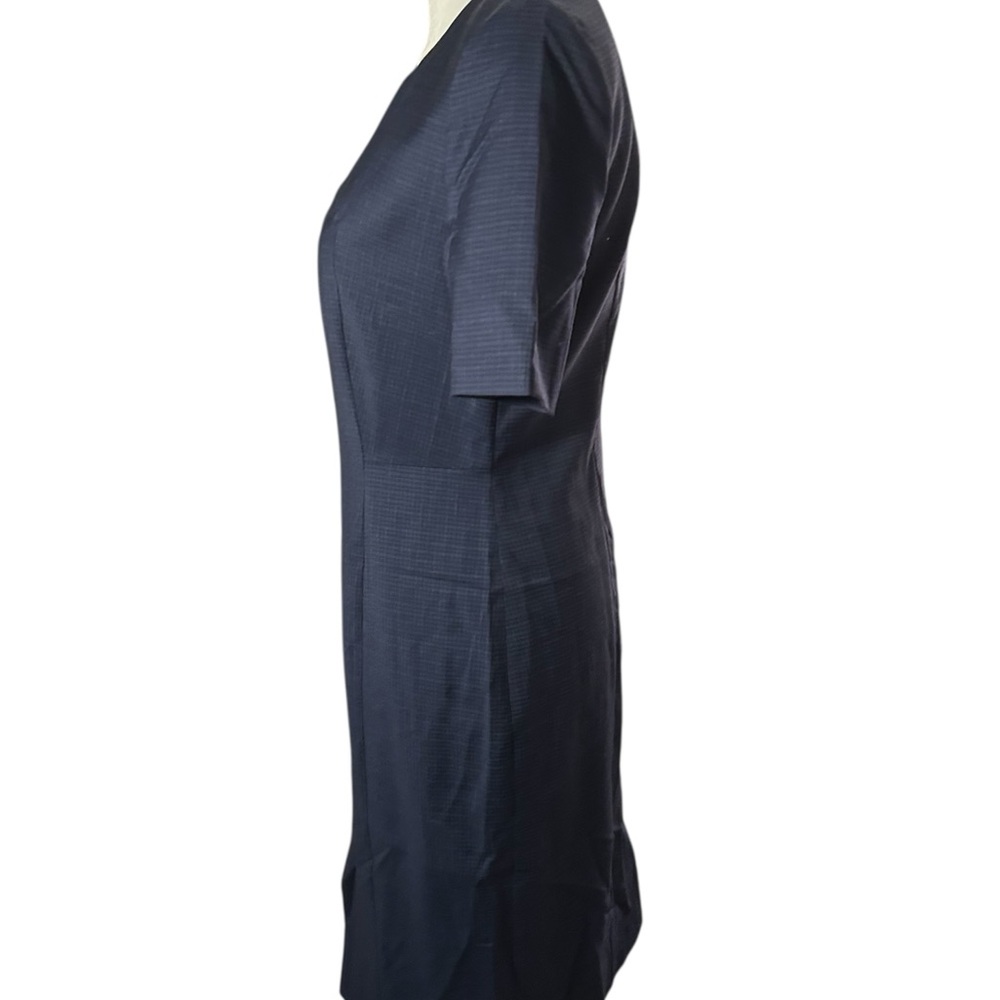 Boss Hugo Boss Delysia Navy Sheath Dress - Picture 4 of 11